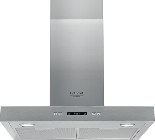 Hotte aspirante Hotpoint 60 cm pour cuisiner sans odeur avec eclairage LED