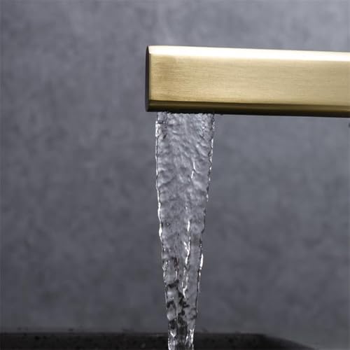 Mitigeur cascade pour lavabo de salle de bain robinet mitigeur laiton - 3