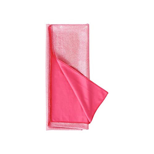 Red by Kiss X Keyshia Cole Glitter Wrap Scarf, Soft and Lightweight 58"X19" (Pink Pearl)3