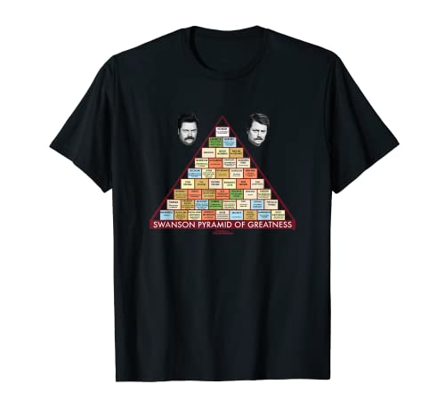 Parks & Recreation Swanson Pyramid of Greatness T-Shirt