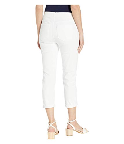 Liverpool Los Angeles Chloe Pull-On Crop Rolled Cuff in Bright White Bright White 4 253