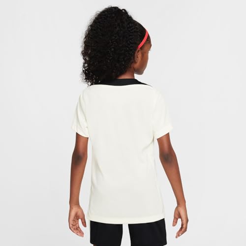 Nike FC Liverpool Strike Special Edition Dri-Fit Camiseta de Manga Corta de Fútbol de Punto (Niños Mayores), Coconut Milk/Black/Gym Red, HJ3401-114, M