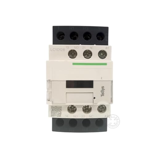 Contactor de cuatro polos LC1D128 de 24V con bobina eficiente para control eléctrico estable