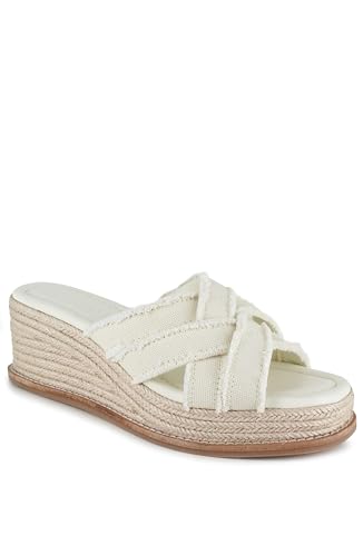 Splendid Femme Danna Sandale cale en cuir confort noir