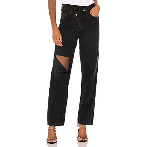 HDLTE High Waist Baggy Wide Leg Jeans Cover