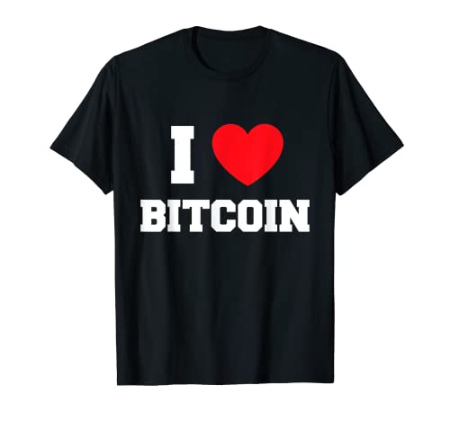 I Love Bitcoin T-Shirt