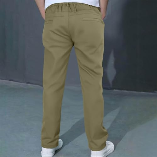 Boys Cargo Pants Tactical Pant Hiking Joggers Drawstring Elastic Waist Pants Classic Sweatpant Casual Active Trouser4