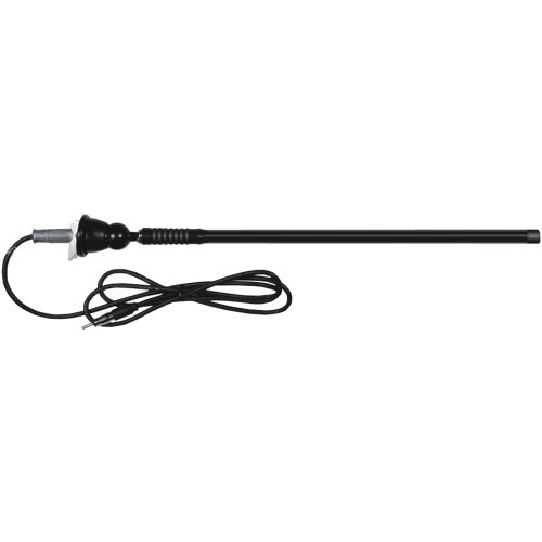 Dual MAR16B Marine Flexible Mast AM/FM Antenna (Black)