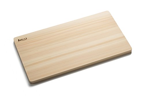 Umezawa Wooden Cutting Board, Hinoki Hinoki Thin, Lightweight, 15.7 x 8.7 x 0.6 inches (40 x 22 x 1.5 cm), Made in Japan