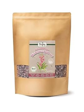 Biojoy Tisana di Epilobio Biologico (500 g), Epilobio a foglia stretta, essiccato e tagliato (Epilobium angustifolium)