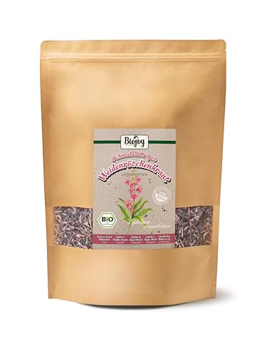 Immagine prodotto: Biojoy Tisana di Epilobio Biologico (500 g), Epilobio a foglia stretta, essiccato e tagliato (Epilobium angustifolium)
