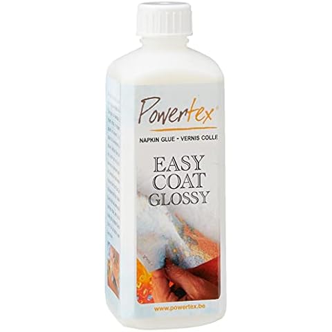 Powertex 1 x Easycoat Glossy Glue Varnish 250 g Transparent 250 g Cover