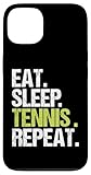 Eat Sleep Tennis Repeat Player Fan Christmas Gift Case for iPhone 13