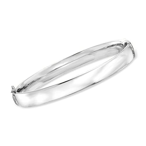 Ross-Simons 8mm Sterling Silver Bangle Bracelet