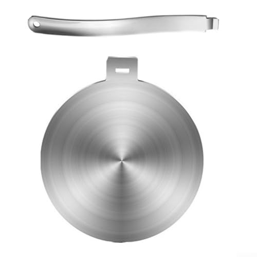 Plaque diffuseur de chaleur pour plaque de cuisson à induction en acier inoxydable, adaptateur de cuisine pour casseroles et poêles, plusieurs tailles...