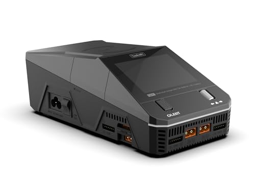 Cargador multifunción ToolkitRC Q6AC para cargar cuatro baterías simultáneamente en el campo 2