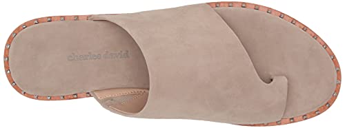 Charles David Women's Mykonos Flat Sandal, Truffle, 6.5 #TOP4