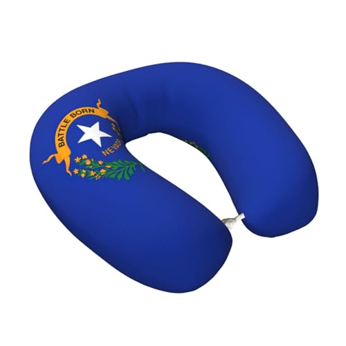 Almohada para cuello con diseño Nevada State Flag miniatura 2