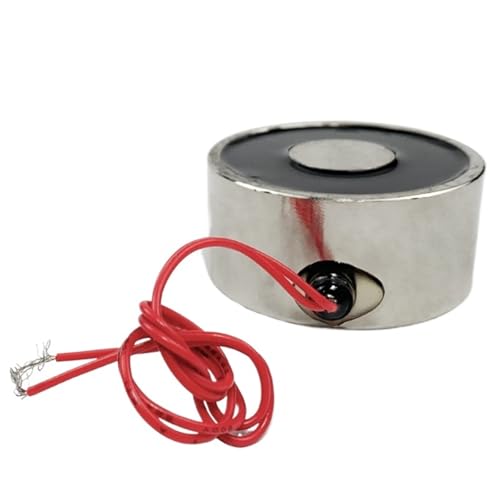 Électroaimant P65 DC 12V 20kg aimant de maintien solénoïde pour automatisme