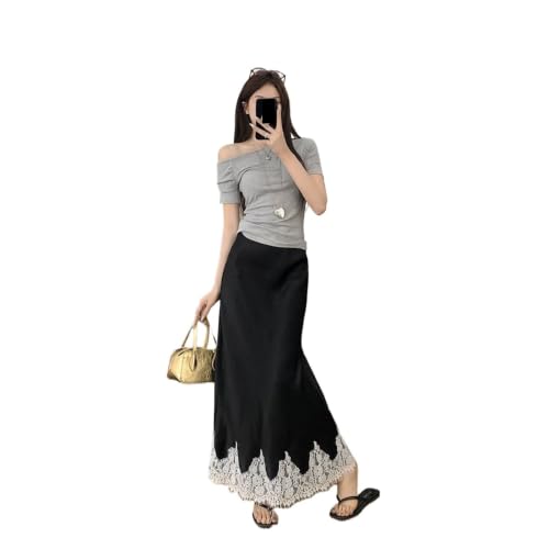 Jupe en satin fluide pour sublimer la silhouette fine en été