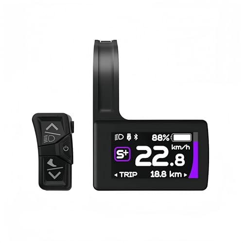 DPC245 Colorful LCD Display V3.0 Speedometer for Bafang Mid Motors, CAN Protocol, 2.0 in - 50.8 cm