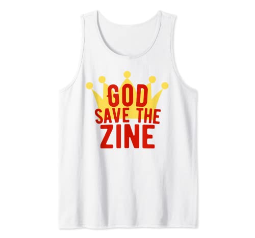 God Save The Zine - fanzines DIY, lo-fi, alternativos Camiseta sin Mangas