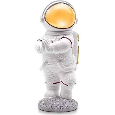 Joyvano Astronaut Figurine Outer Space Room Decor - Decorative Space Decor for Home, Office, Desk - Spaceman Bedroom Decor for Men - Cool Astronaut Decor Room Decorations (Praying Astronaut) Cover
