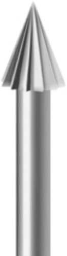 Deluxe Cone Burs, 2.10 Millimeters, 6 Pieces | BUR-512.10