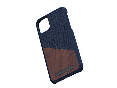 Coque iPhone 11 bois véritable bleu FREJR accessoire mode quotidien