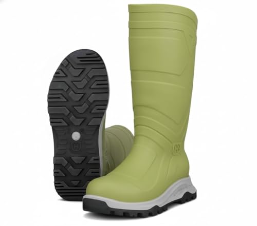 Image of Heartland Leader Outdoor Waterproof Boots for Men and Women - Work, Hiking, and Fishing Boots with Cushioned Footbed and Midsole, Traction Outsole