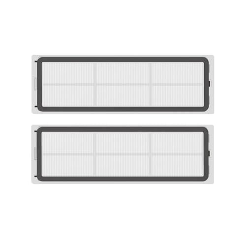 Robotic Vacuum Cleaner Washable Filter and Accessories,Compatible for Dreame W10 W10 Pro Robot Vacuum Cleaner - Main Brush, Mop Pad, Side Brush Replacement Parts(Parts Pack 2)