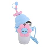 HEALEEP 断熱ドリンクカップ 保温マグカップ 車用コーヒーカップ 温表示付き 携帯便利 実用的な旅行用コーヒーマグ 長保温 耐久性設計