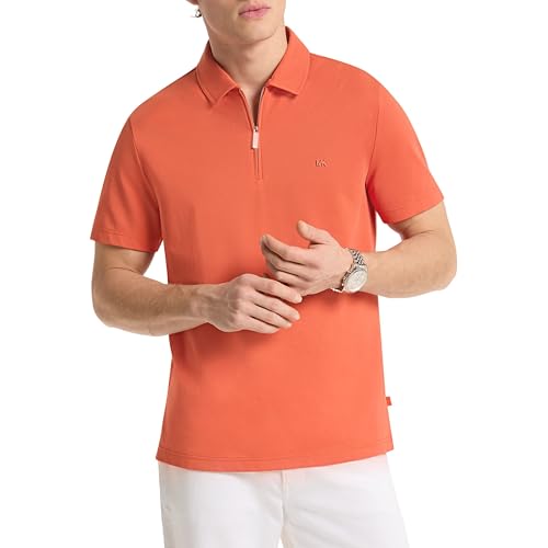 Michael Kors Men's Long Sleeve Striped Linen Top