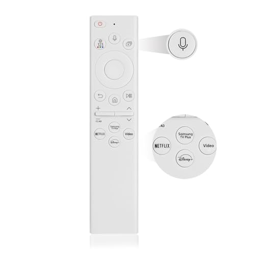 for Samsung Frame TV Remote Replacement for 2018-2024 Samsung Frame Remote Voice Function. for Crystal QLED QLED 4K 8K. Bn59-01391A(No Solar).