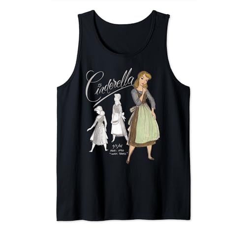 Débardeur Disney Cendrillon anti-transpiration coton léger été