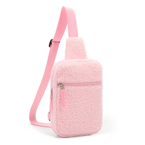 Image of Birthday Gifts for 8 9 10 11 12 Year Old Teens Girls Kids, Fanny Pack Crossbody Bag Sling Belt Bags Purse, Dorm Travel Essentials for Girls Fashion, Preppy Tween Teen Girl Gift Trendy Stuff