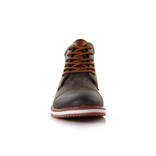 Image of Ferro Aldo Men's Chukka Sneaker Boot | Casual Cap Toe Ankle Boot Hybrid with Lightweight Sole |