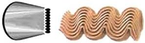 Ateco 48 Basketweave Piping Tip, Silver, Stainless Steel