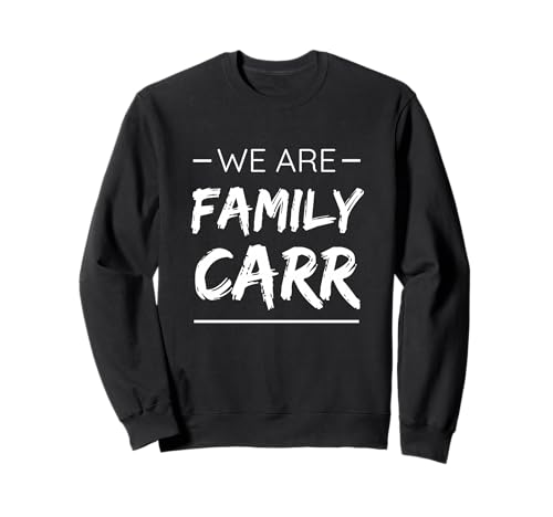 We Are Family Carr Surname Last Name Carr �g���[�i�[