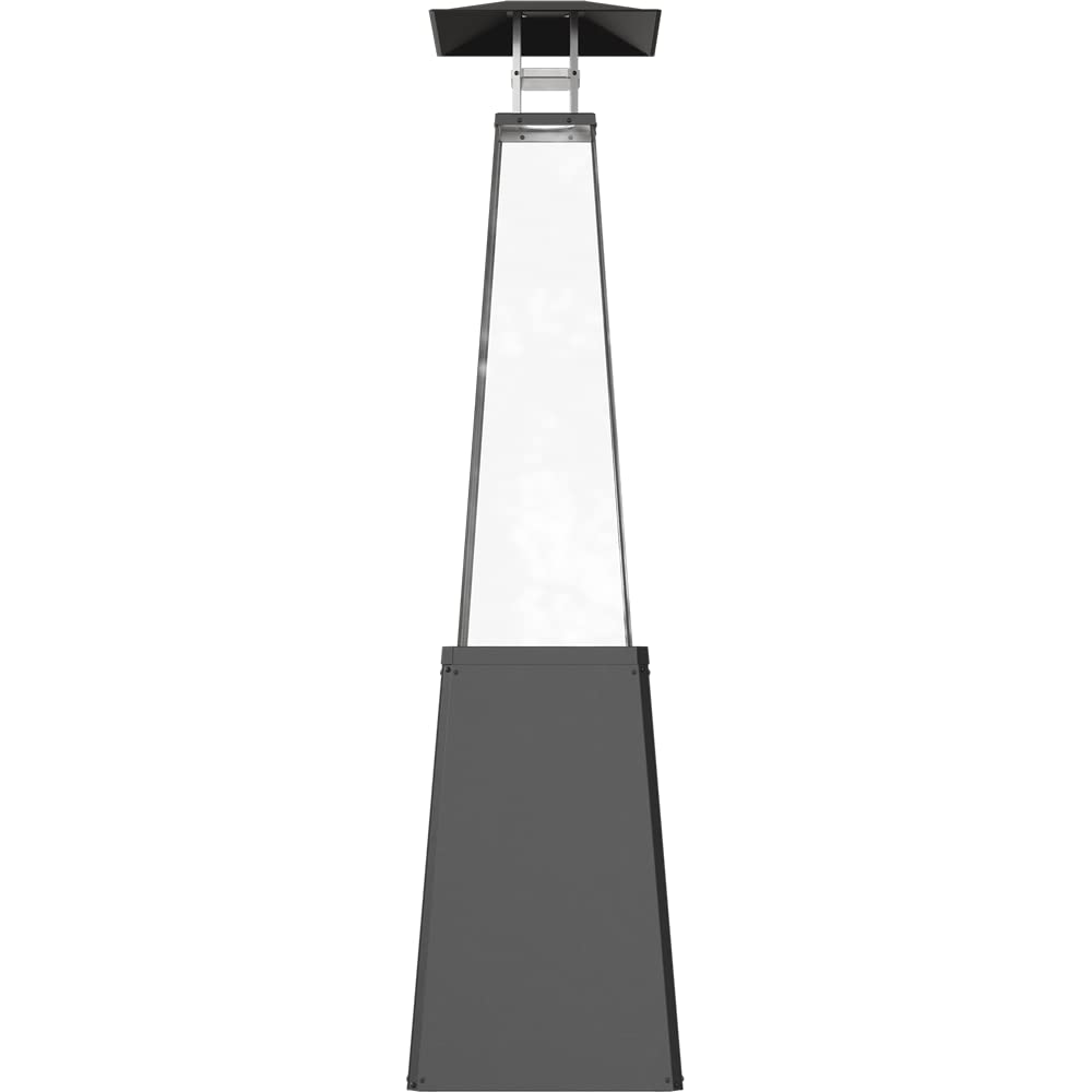 KRATKI Gas Terrassenheizer UMBRELLA 12 kW schwarz Heizstrahler