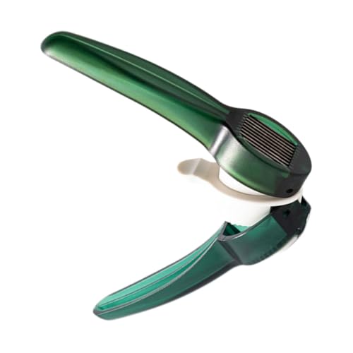 Amosfun Dispositivo Para Triturar y Rebanar Ajo Picadora Manual Exprimidor De Jengibre Portátil