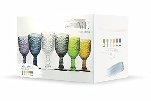 Set de 6 copas de vidrio Marrakech Villa d'Este Home Tivoli miniatura 2