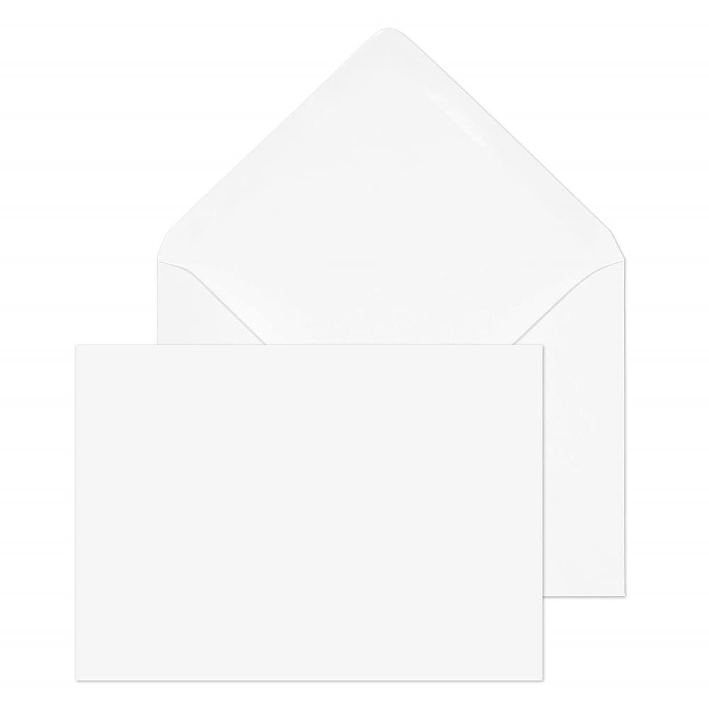 Blake Purely Everyday 121 x 171 mm 90 gsm Banker Invitation Gummed Envelopes (2007) White - Pack of 1000