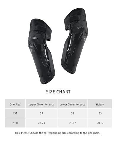 Scoyco 2pcs Motorcycle Knee Guards Winter Warmers Pad Cold Weather Knee Pads - Thumbnail 7