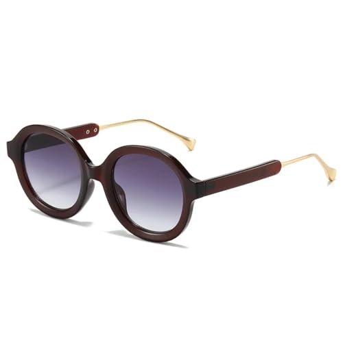Lunettes de soleil rondes à verres dégradés pour vos festivals d'été