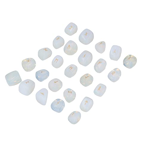 Piedras de runas de cristal para decorar tu espacio Fengshui y meditar en casa 3