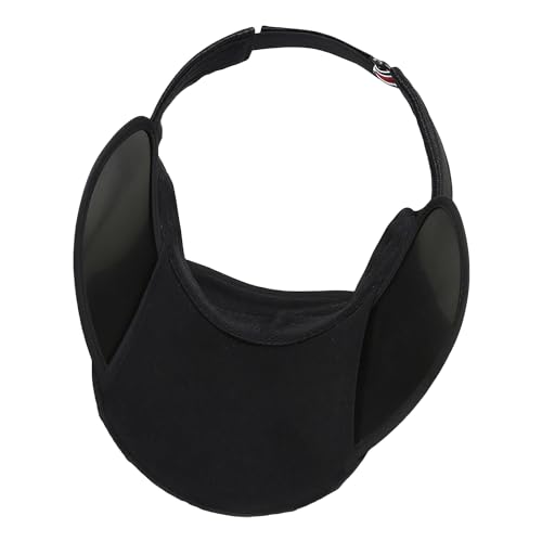 Boné retrátil de aba larga com viseira aberta para golfe, tênis, corrida, ciclismo, caminhada, trein