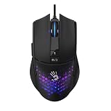 Bloody L65 Max RGB 12.000 CPI Sensor Ultra Core 3&4 Active Customized Optical Gamer Gaming Mouse H.Comb