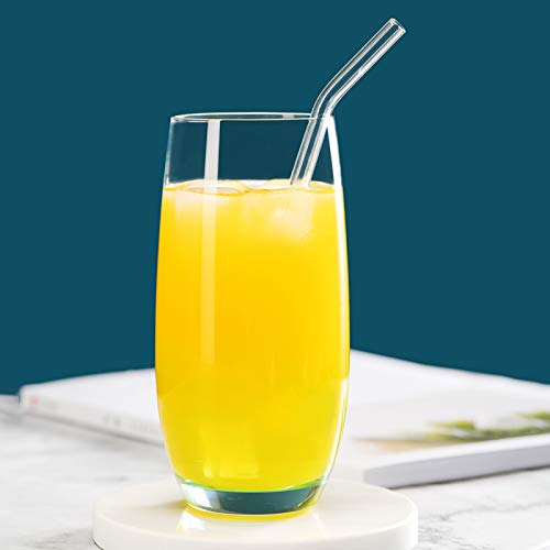 CUKBLESS Highball Glasses Set of 6 - Crystal Tall Drinking Glasses - Cocktail Glass Cups for Mojito, Juice, Beverage, and water - 19 Oz - Thumbnail 7