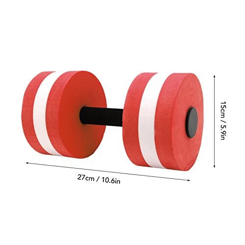 Pesas acuáticas EVA 2 pcs para ejercicio en piscina miniatura 4